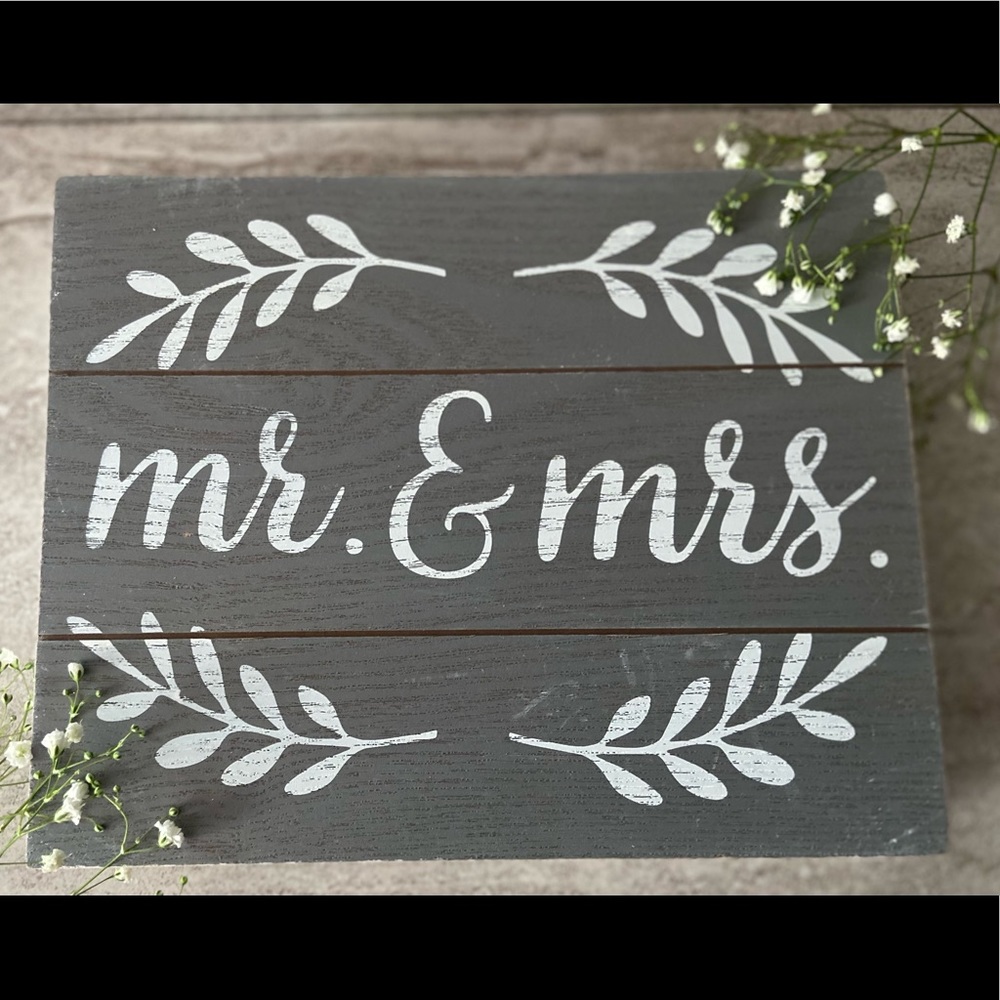 Miniature Desk Size (Mr. & Mrs.) frame